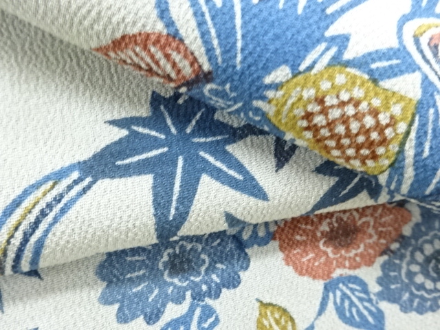  茶屋辻模様小紋着物